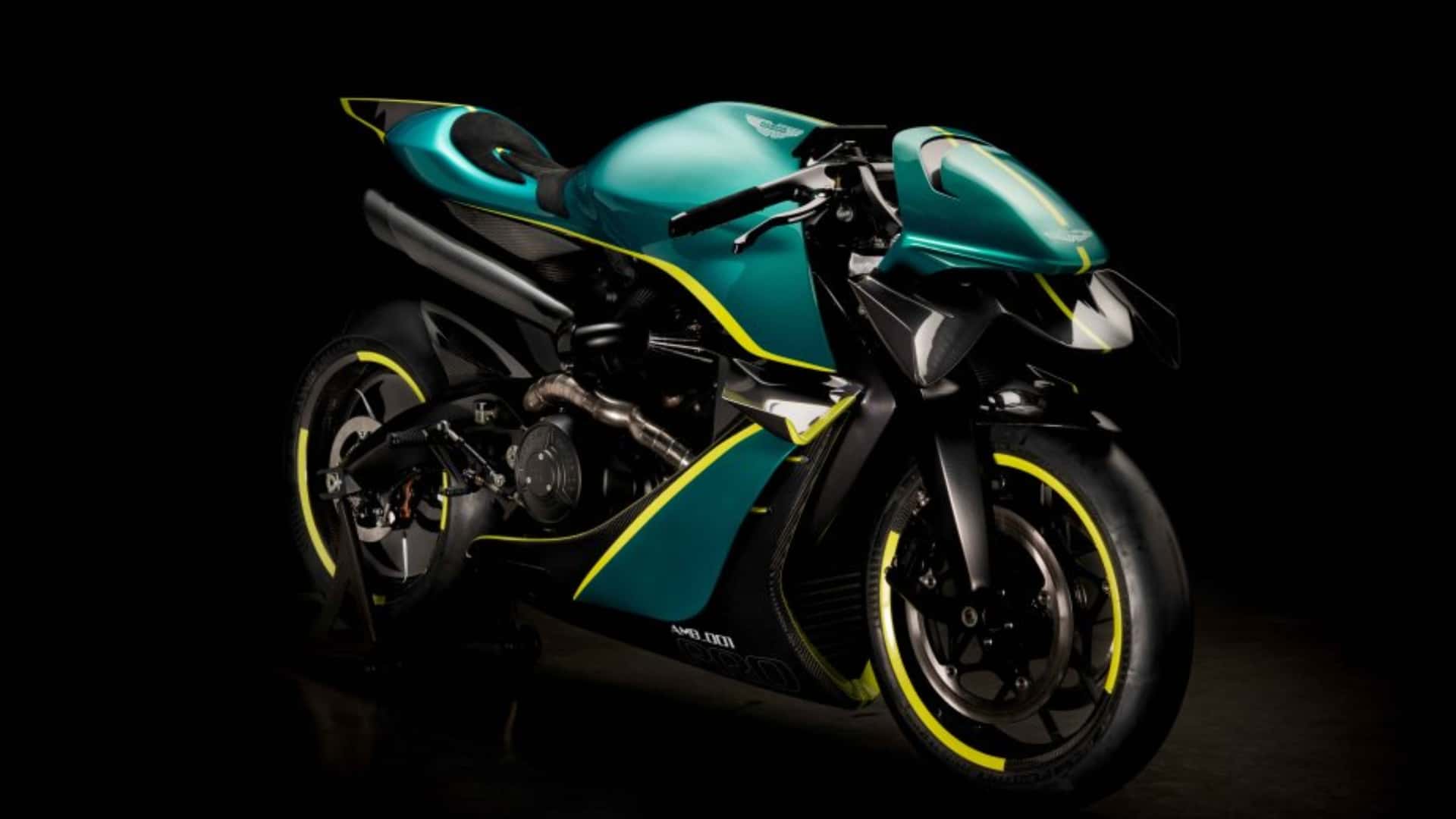 Aston Martin markalı bir yarış motosikleti sizce nasıl olurdu?