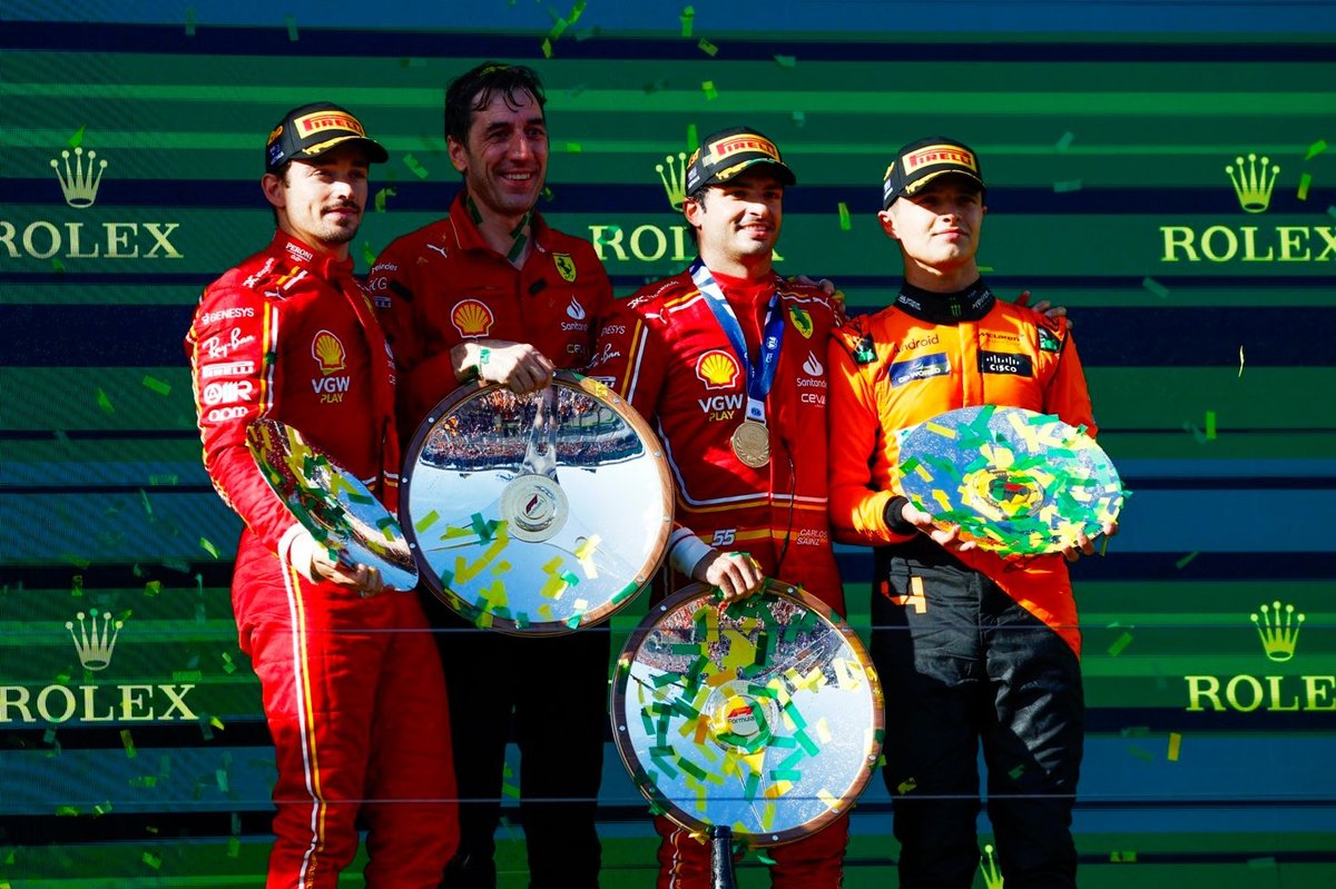 Sainz hastaneden çıkıp yarışı kazandı, Russell son turda büyük bir kaza geçirdi!