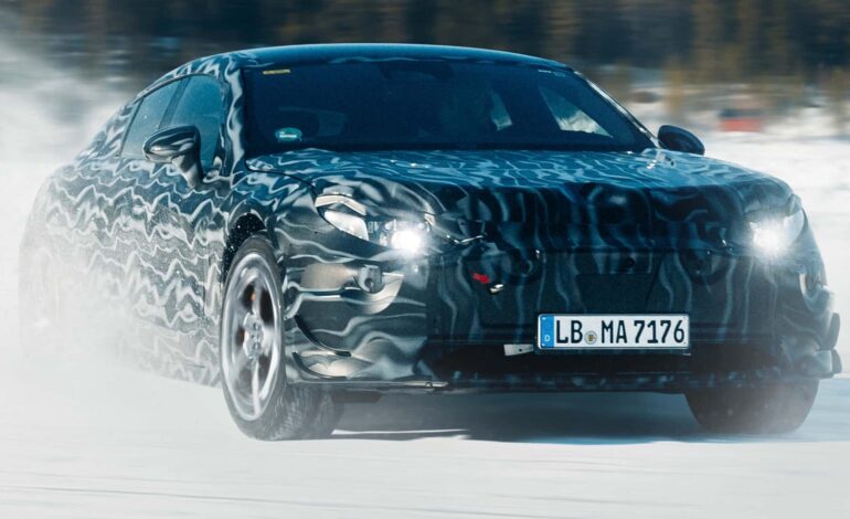Mercedes-AMG, yeni sedan modelinin testlerine başladı