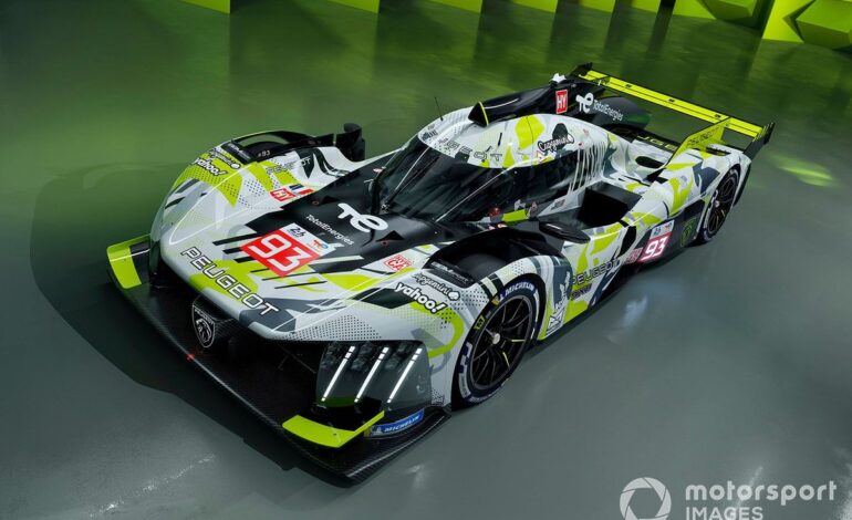 Peugeot, yeni arka kanatlı 9X8 Hypercar’ını tanıttı