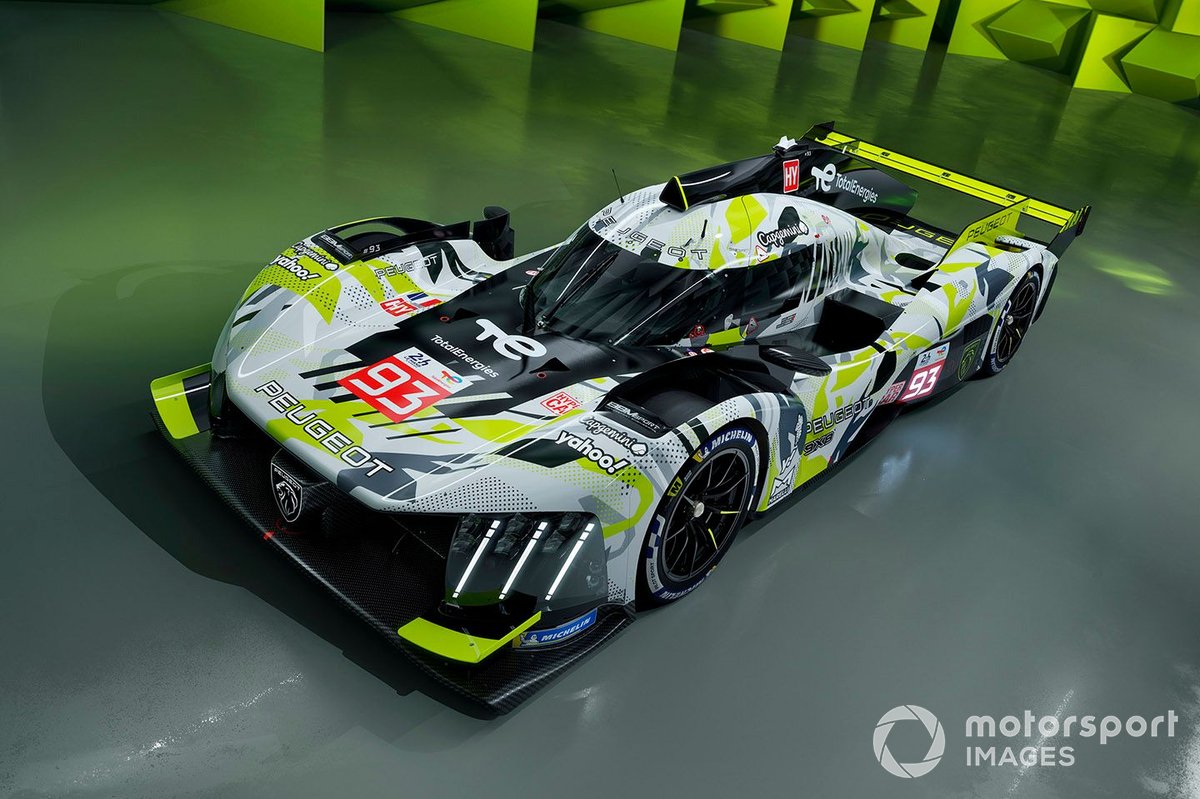 Peugeot, yeni arka kanatlı 9X8 Hypercar’ını tanıttı