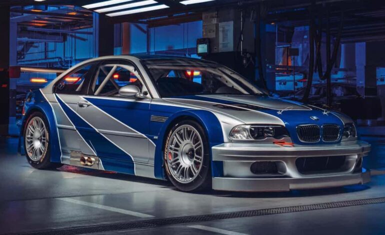 Need For Speed serisinin ünlü aracı BMW M3 GTR, gerçek hayatta hayranlarını sevindirecek şekilde gerçeğe dönüştü!