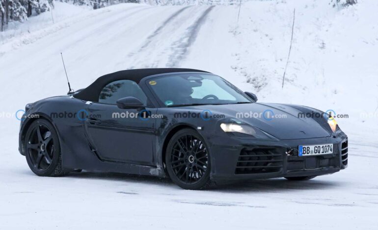 Elektrikli 718 Boxster, Porsche’yi zor durumda bırakıyor.