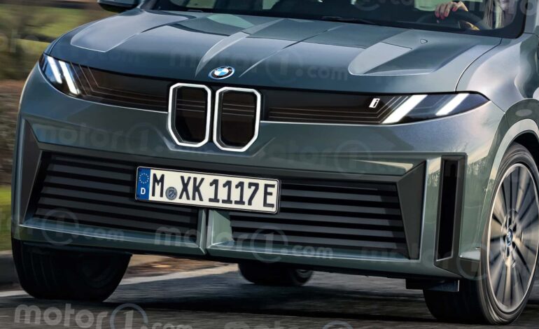 BMW iX3 modelinin gelecekteki tasarımı böyle görünebilir!