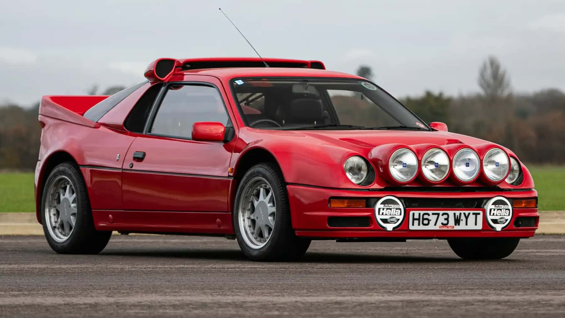 Nadir bir Ford RS200 ralli aracı satışa çıkarılıyor!
