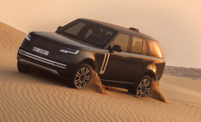 Elektrikli Range Rover, son test aşamalarından başarıyla geçiyor.