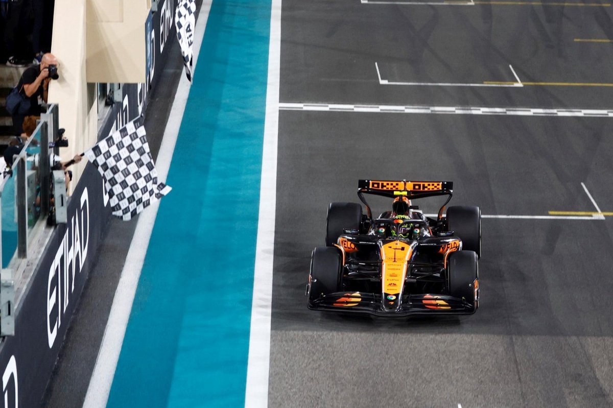 Ferrari pilotları zorladı ancak Norris, McLaren’a şampiyonluğu getirdi!