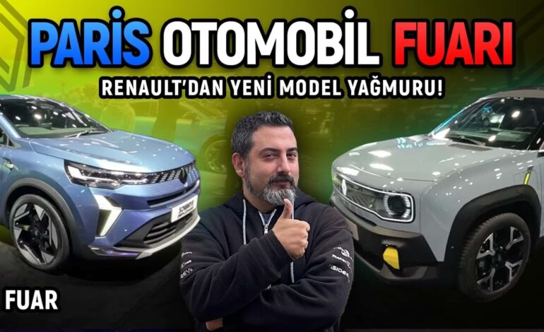 Paris Otomobil Fuarı’nda Renault’tan Yeni Modeller!