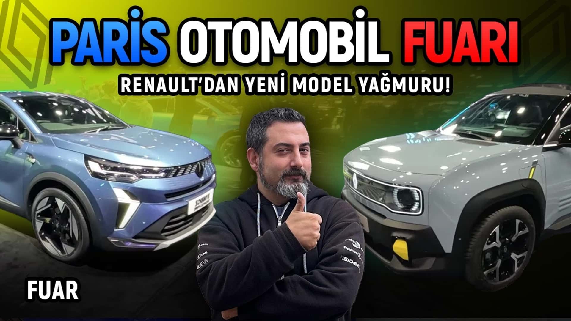 Paris Otomobil Fuarı’nda Renault’tan Yeni Modeller!