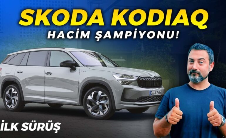 Skoda Kodiaq | Artık Daha Geniş Bagaj Alanı!