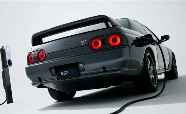Nissan, elektrikli GT-R R32 projesini duyurdu!