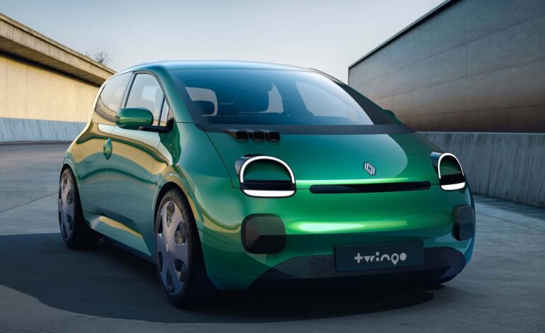 Renault Twingo E-Tech’in iç mekan tasarımı gözler önüne serildi!