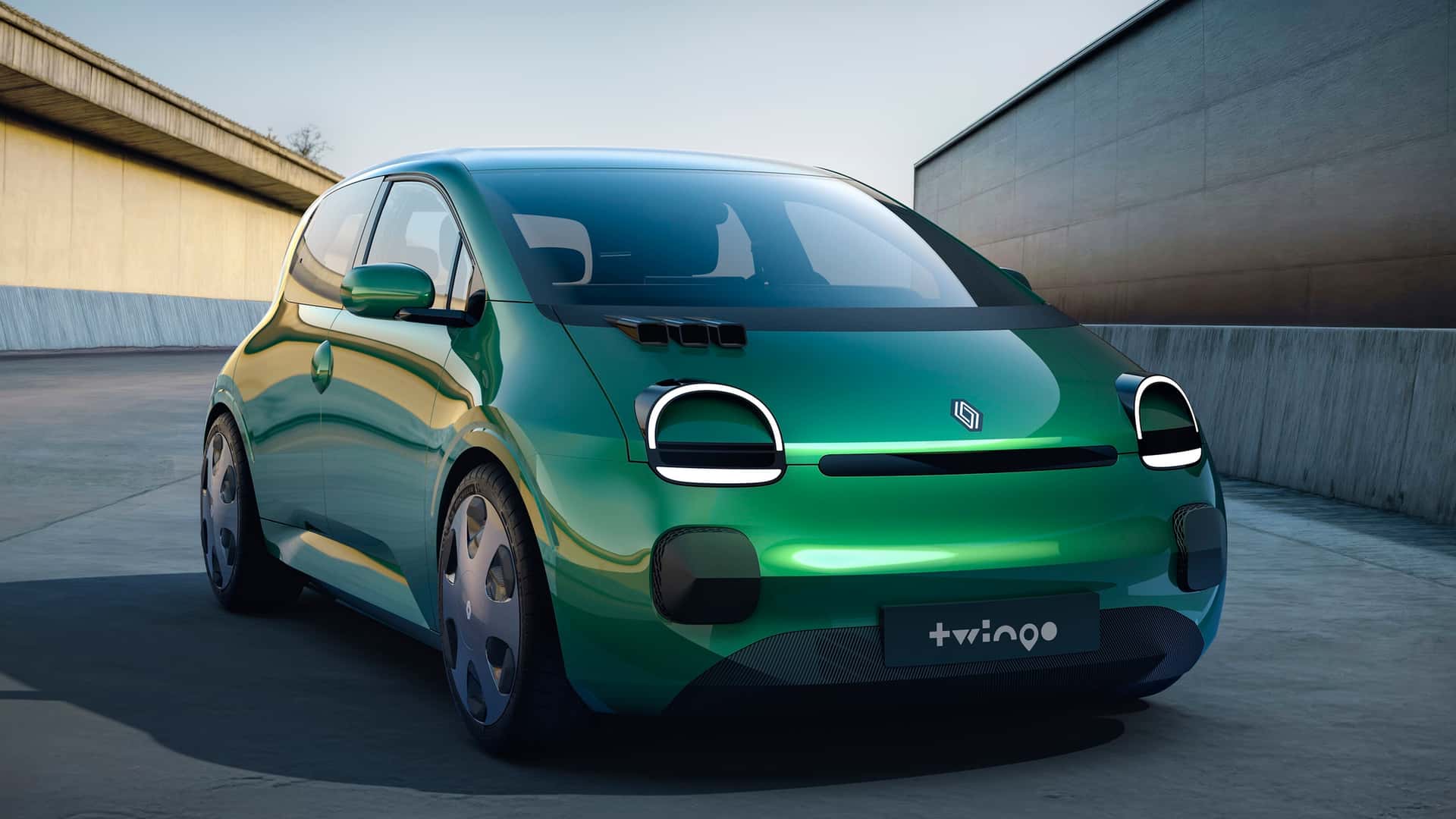 Renault Twingo E-Tech’in iç mekan tasarımı gözler önüne serildi!