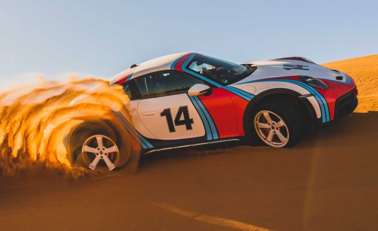 Porsche, Dakar için yeni bir model tasarlıyor