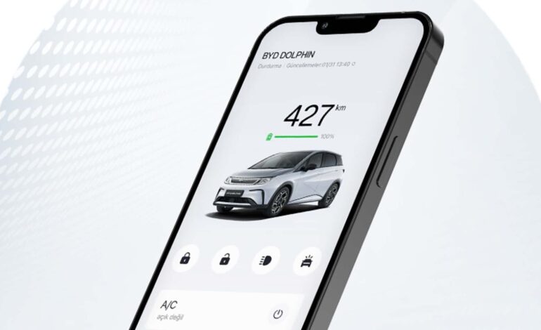 BYD modelleri artık internete bağlanabilir hale geldi!