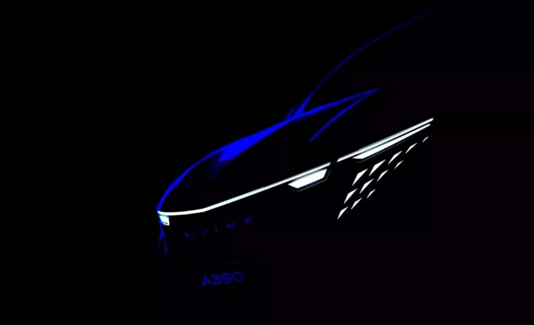 Alpine A390’ın ilk teaser görüntüsü ortaya çıktı!