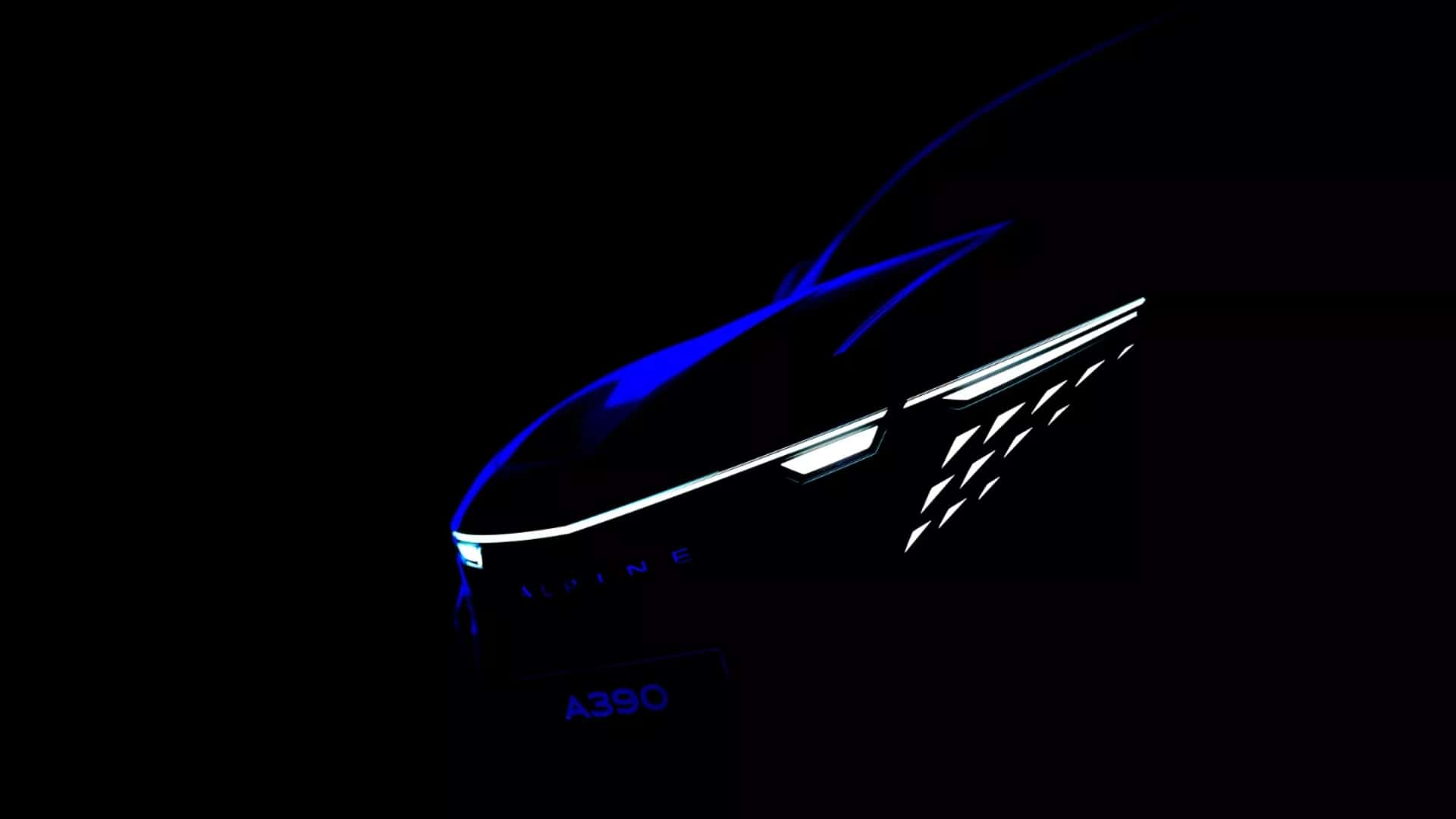 Alpine A390’ın ilk teaser görüntüsü ortaya çıktı!