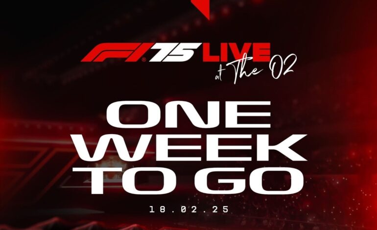 F1’in 75. yıl etkinliği için geri sayım başladı!