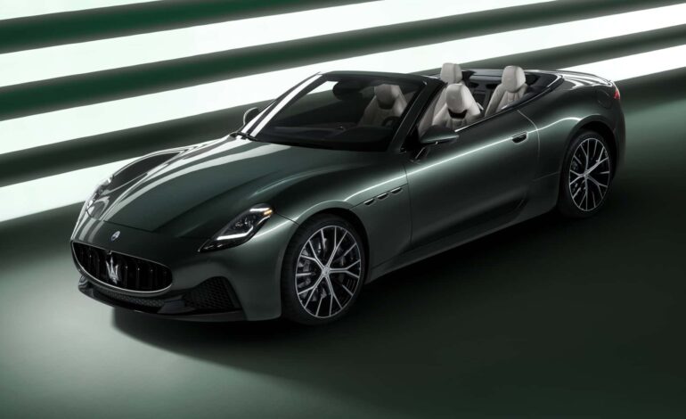 Maserati GranCabrio artık 490 beygir gücündeki V6 motora sahip!