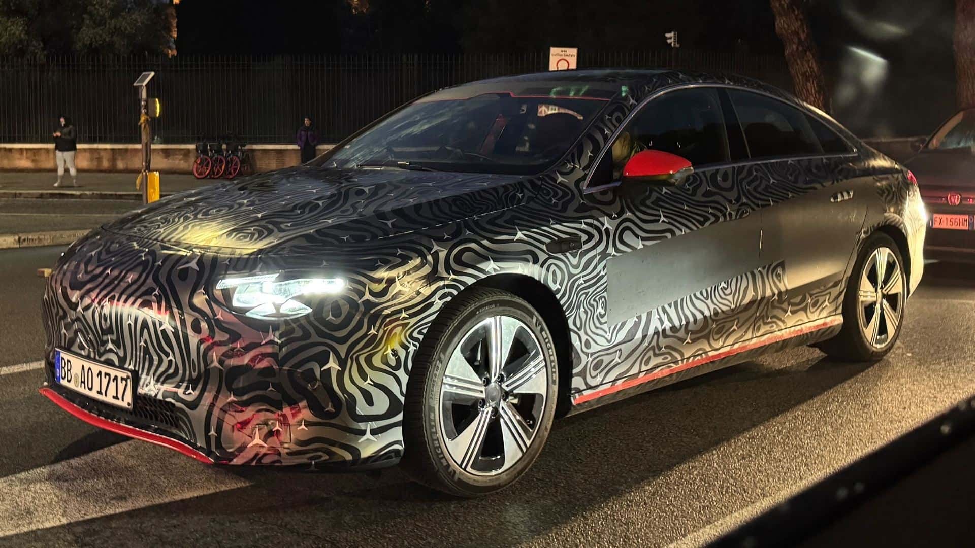 Yeni Mercedes CLA, Roma sokaklarında ortaya çıktı!