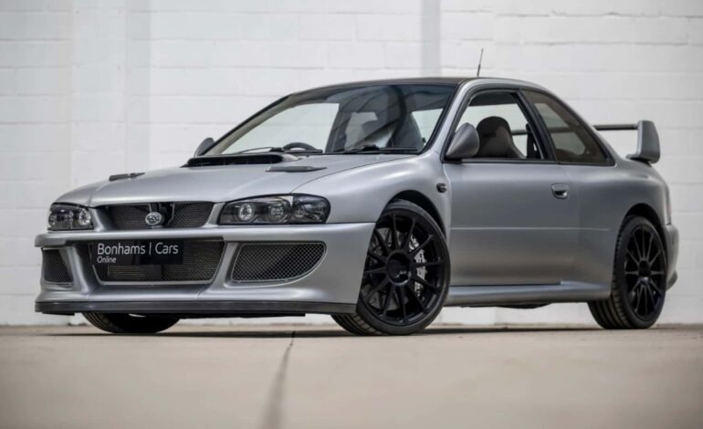 Prodrive’ın P22B restomodu açık artırmaya çıkarılıyor