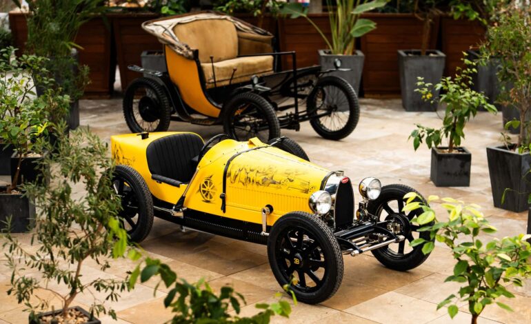 Bugatti, tarihinin gururunu Baby II’nin gövdesine kazıdı!