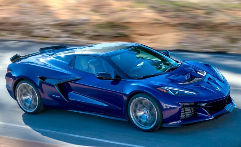 Bir Corvette ZR1 fabrika depodan çalındı!