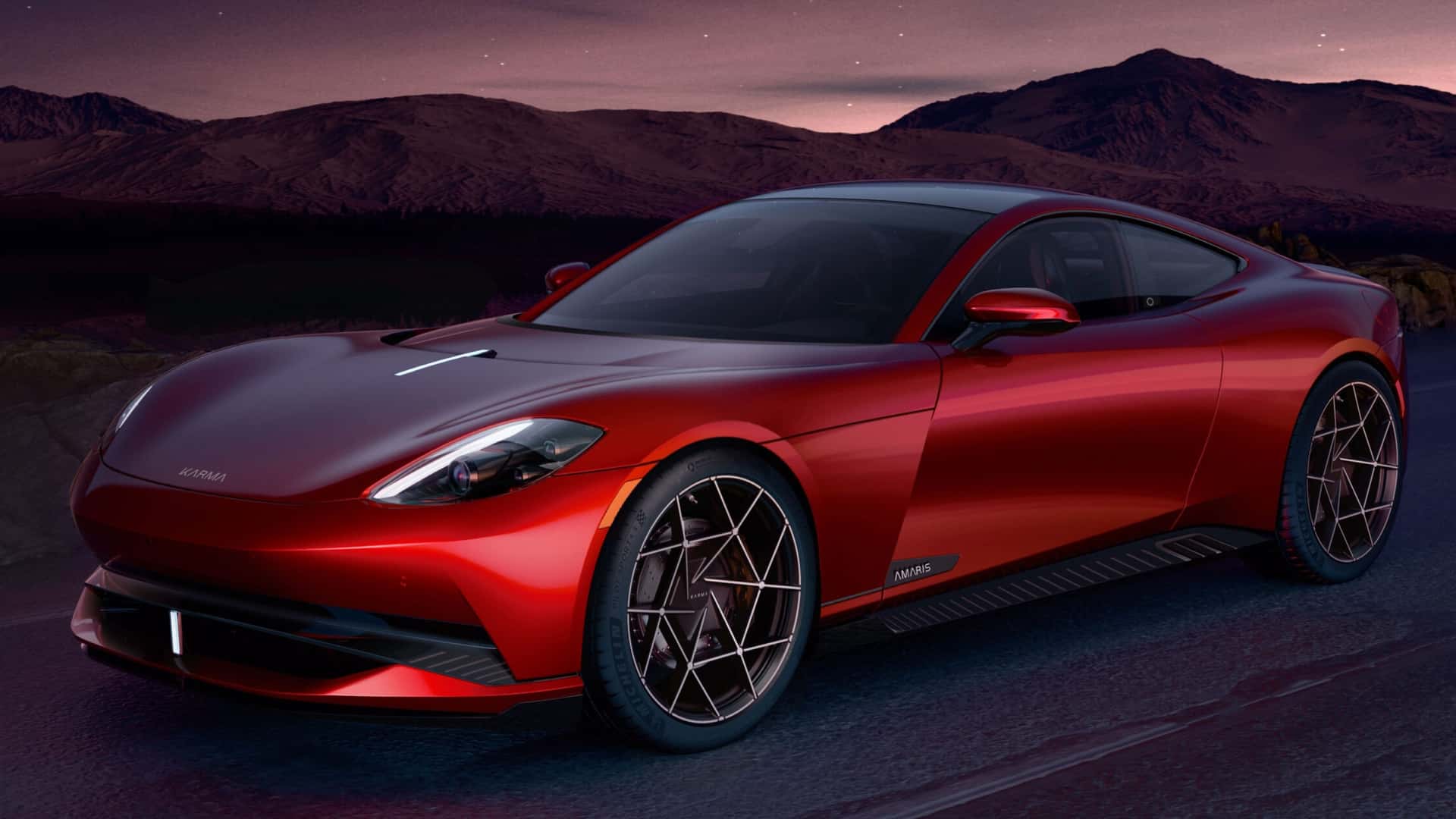 Karma’nın yeni elektrikli coupe modeli, bir menzil uzatıcı ile donatılmış.