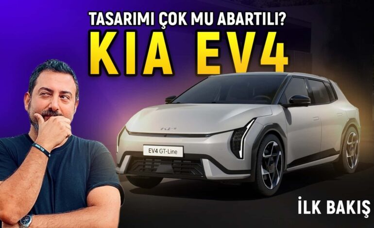 Kia EV4: Hem Sedan Hem Hatchback!