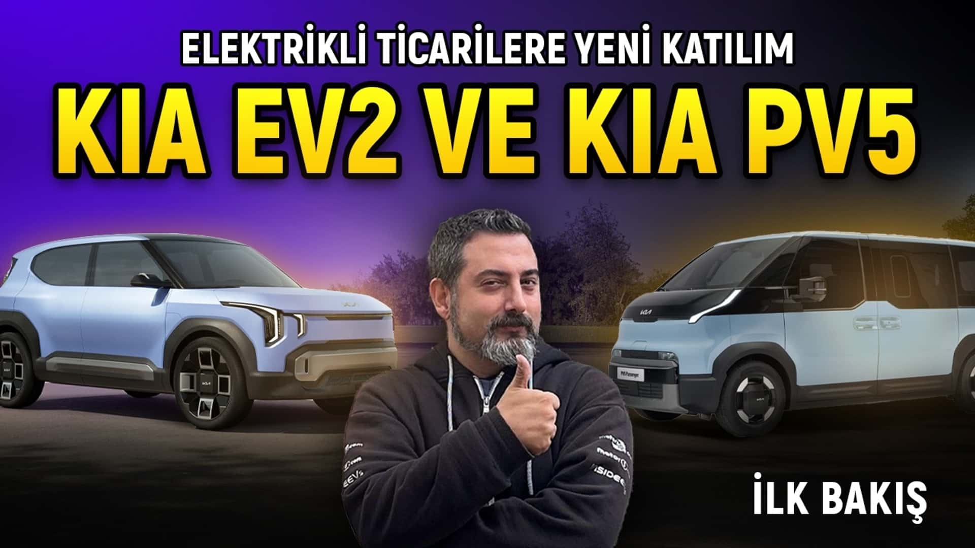 Kia PV5 ve EV2: Ticari ve Konsept Araçlar!