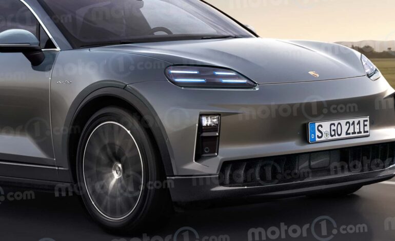 Elektrikli Porsche Cayenne Coupe’nin görünümü nasıl olabilir?