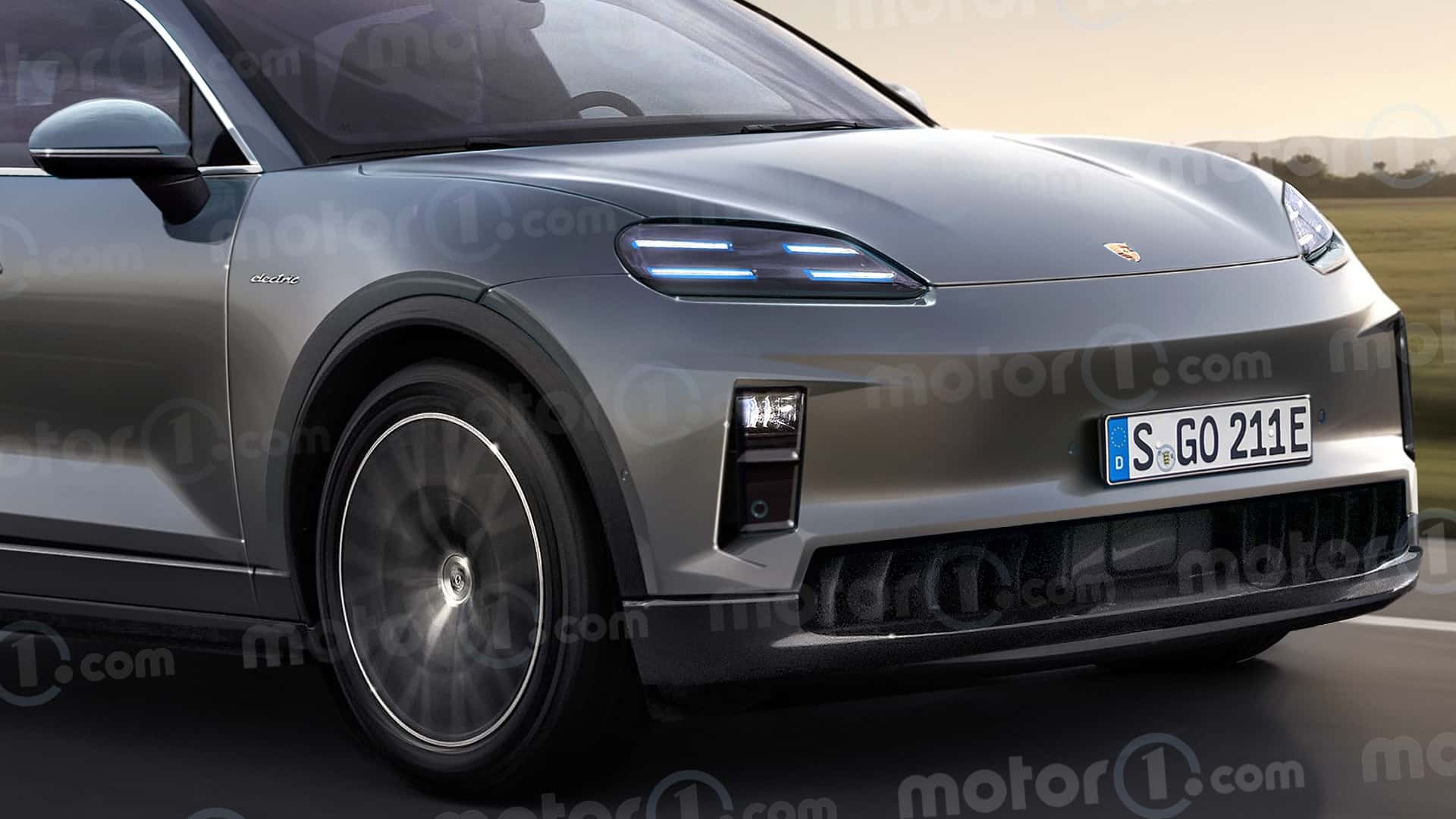 Elektrikli Porsche Cayenne Coupe’nin görünümü nasıl olabilir?