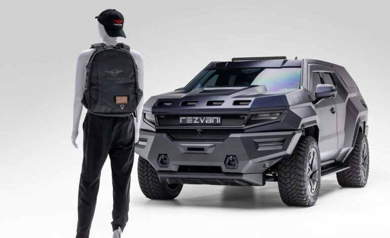 Rezvani, kurşun geçirmez çanta üretimi başlattı