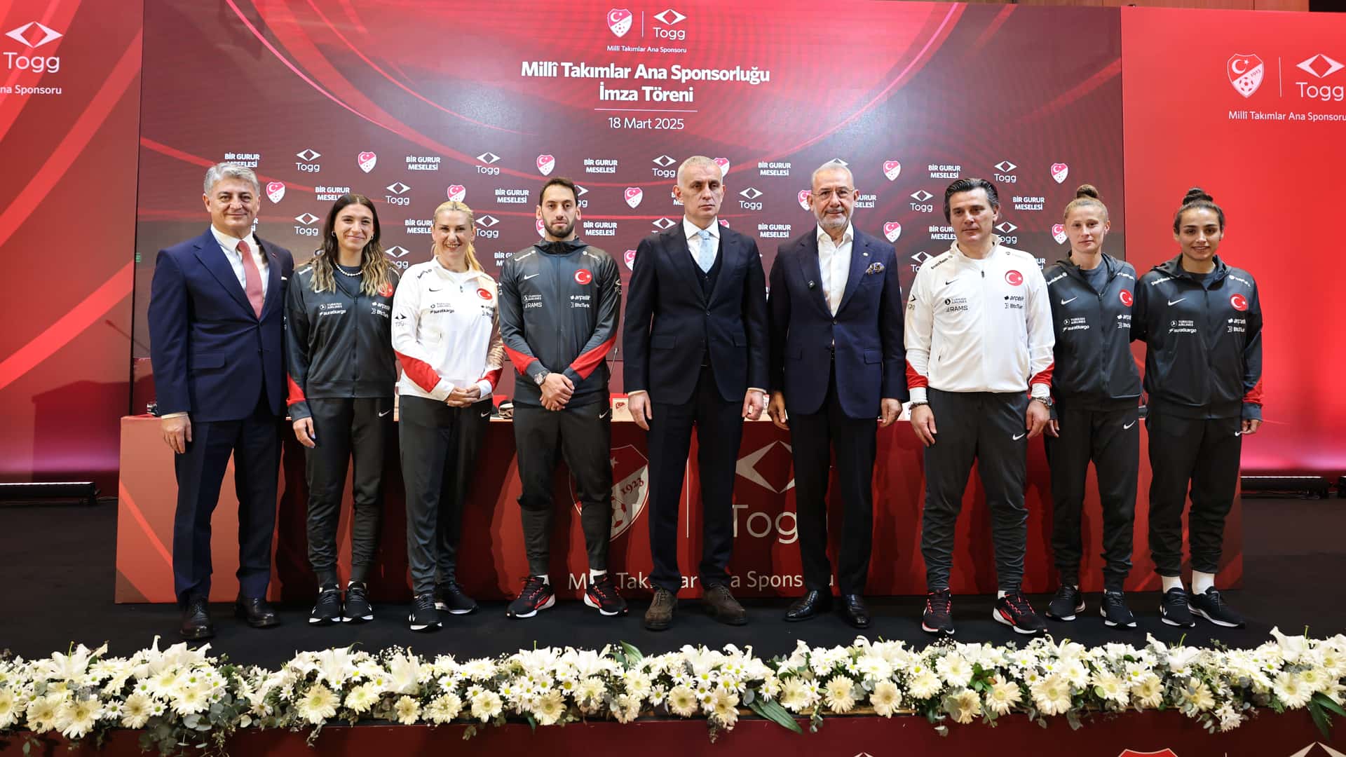 Togg, Milli Takımların resmi sponsoru oldu
