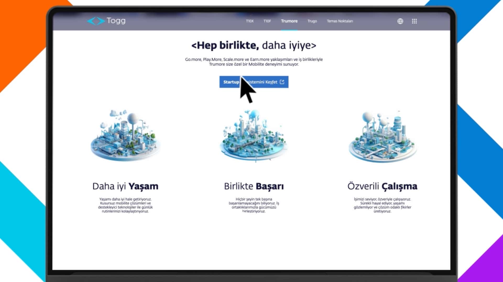 Togg, tüm startuplara sesleniyor!