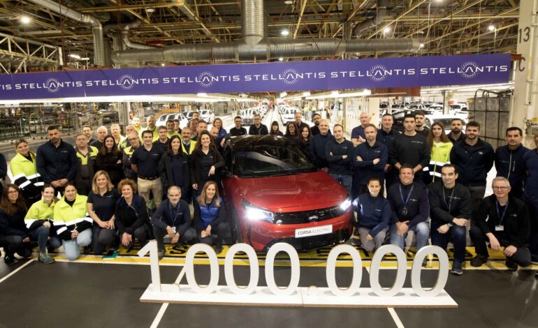 Opel Corsa’nın 1 milyonuncusu üretim bandından indi!