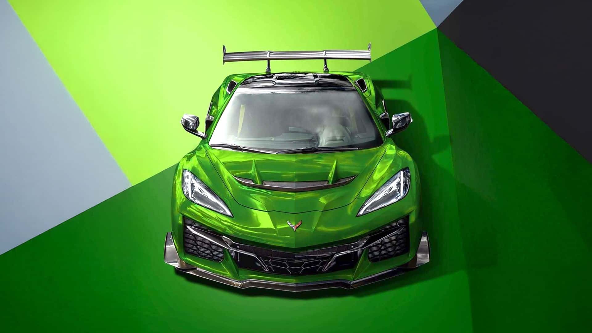 C8 Corvette Artık Yeşil Renk Seçeneğiyle Sunuluyor