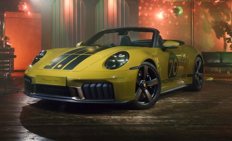 Porsche 911 Spirit 70: Bugünün performansı ile 70’lerin şıklığı