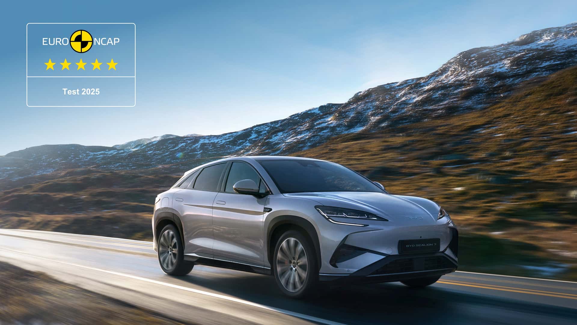 BYD Sealion 7, EuroNCAP tarafından 5 yıldızlı dereceyle ödüllendirildi!
