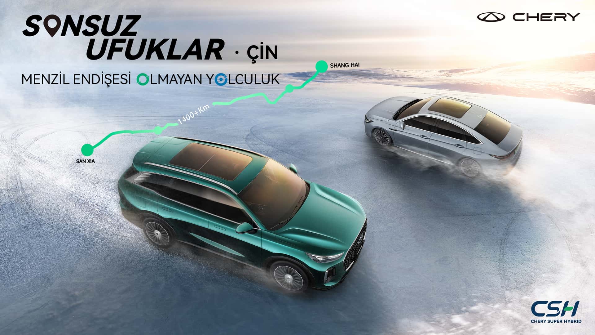 Chery, CSH teknolojisini Şangay Otomobil Fuarı’nda sergileyecek