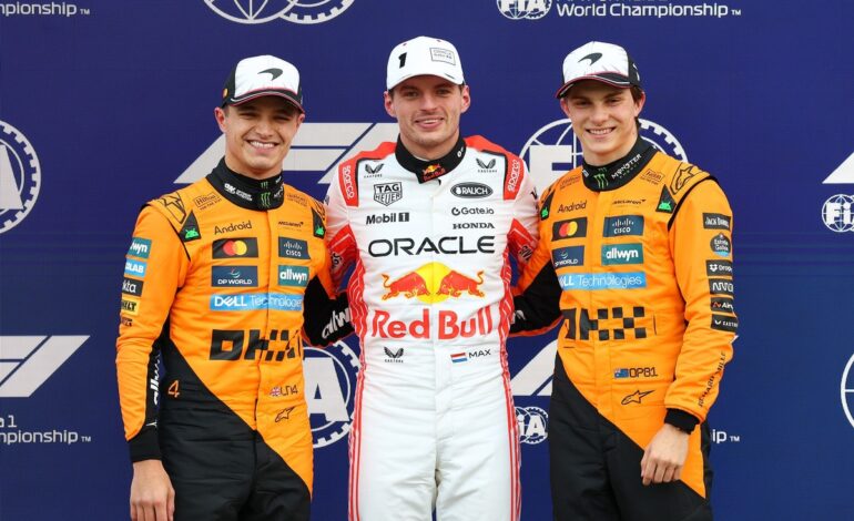 2025 Japonya Grand Prix Sıralama Turları: Verstappen, McLaren’ı Geride Bırakarak Pol Pozisyonunu Kazanıyor