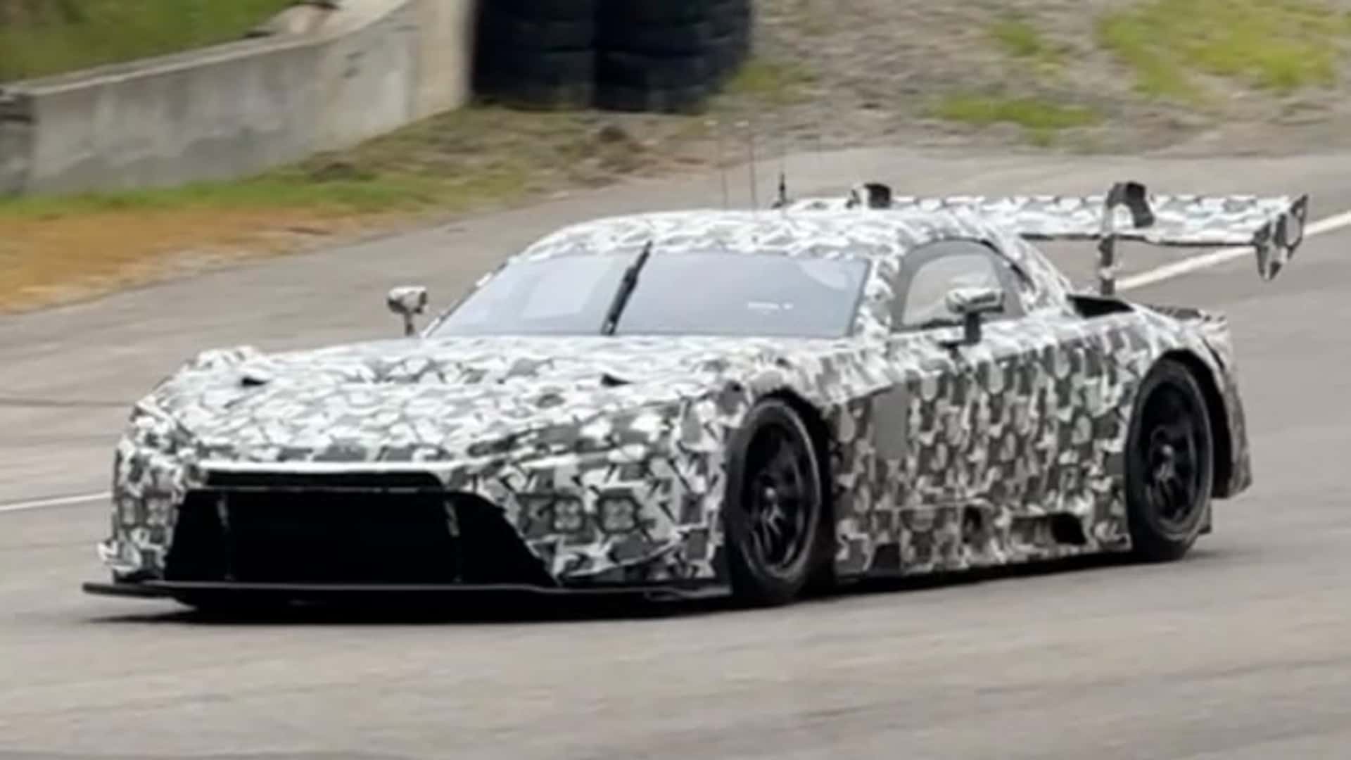 Lexus GR GT3 prototipi, Laguna Seca pistinde yakalandı!
