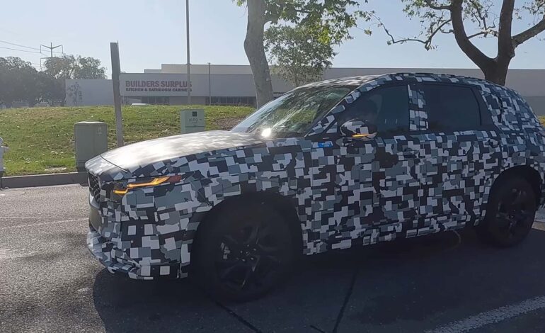 Yol testlerinde yeni Mazda CX-5 modeli yakalandı