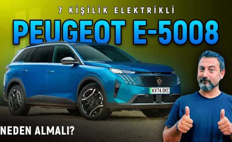 Peugeot e-5008 | Geniş Elektrikli!