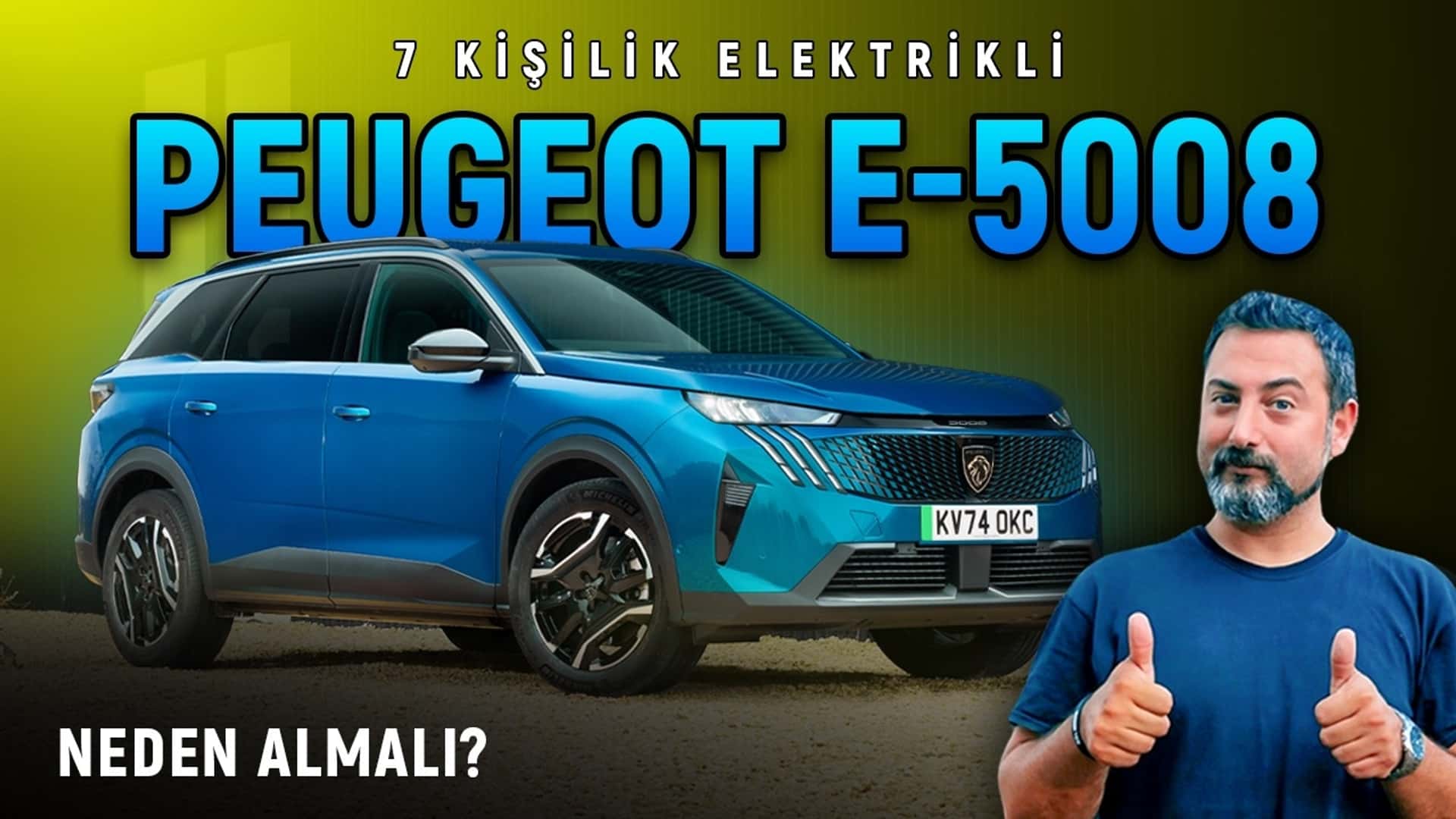 Peugeot e-5008 | Geniş Elektrikli!