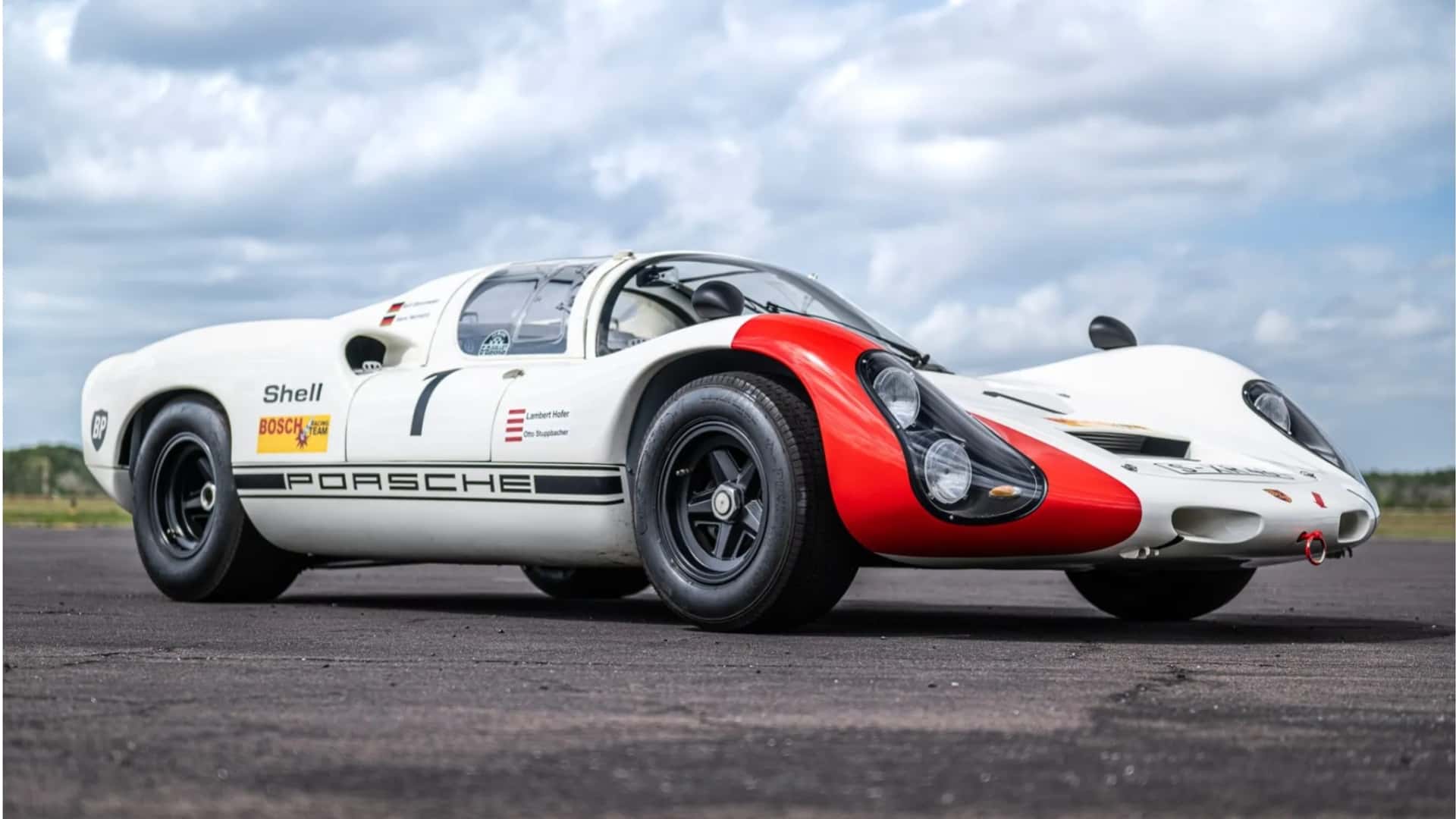 Yenilikçi bir Porsche prototipi açık artırmaya çıkarılıyor.