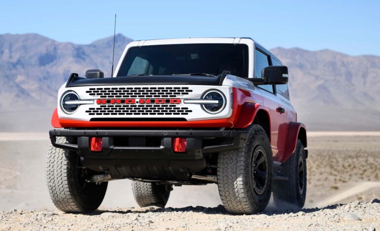 Ford, yalnızca 3 adet Bronco’yu geri çağırıyor.