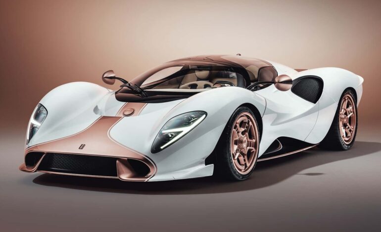 De Tomaso P72, büyüleyici tasarımıyla tanıtıldı!