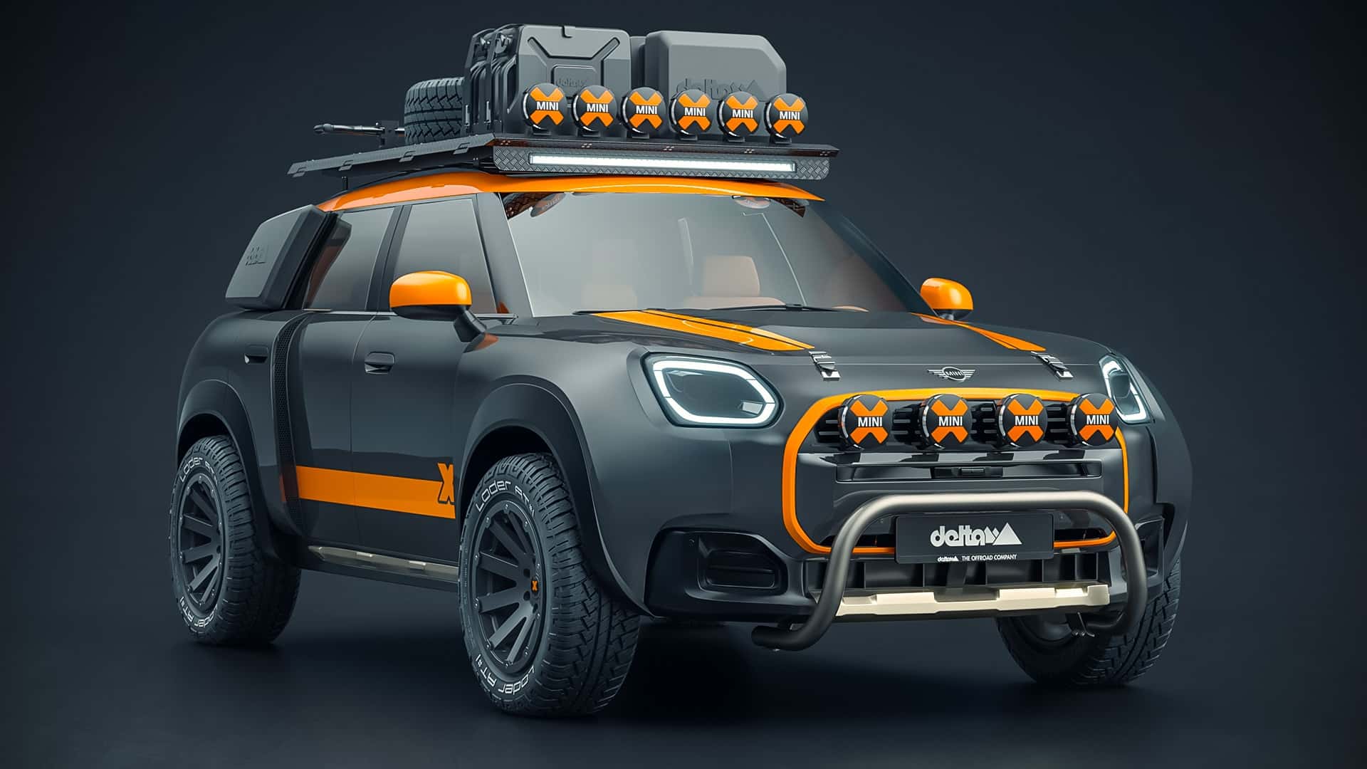 Mini Countryman artık delta4x4 tarafından arazi koşullarına uygun hale getirildi!