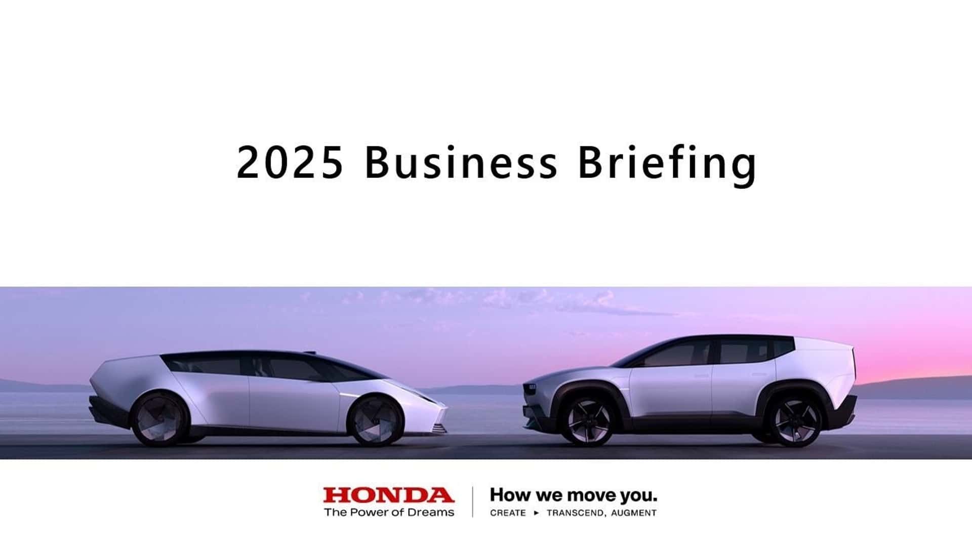 Honda, yol haritasını güncelledi.